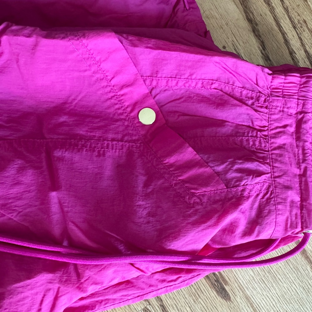 Athleta Alicia keys Fuchsia parachute Pants